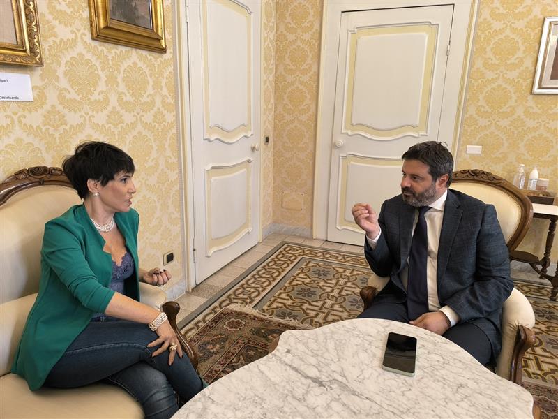 Sassari: Il sindaco Giuseppe Mascia incontra l’assessora regionale Desirè Manca