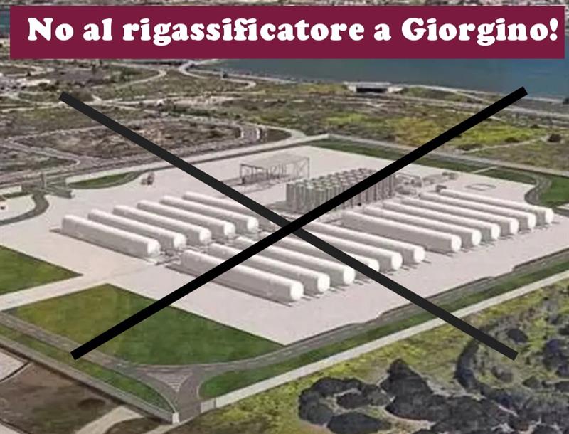 Cagliari: No al rigassificatore a Giorgino