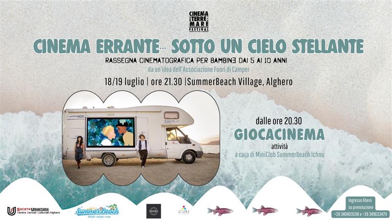 Alghero: Al Summerbeach Village il cinema delle terre del mare - festival itinerante per cinefili in movimento