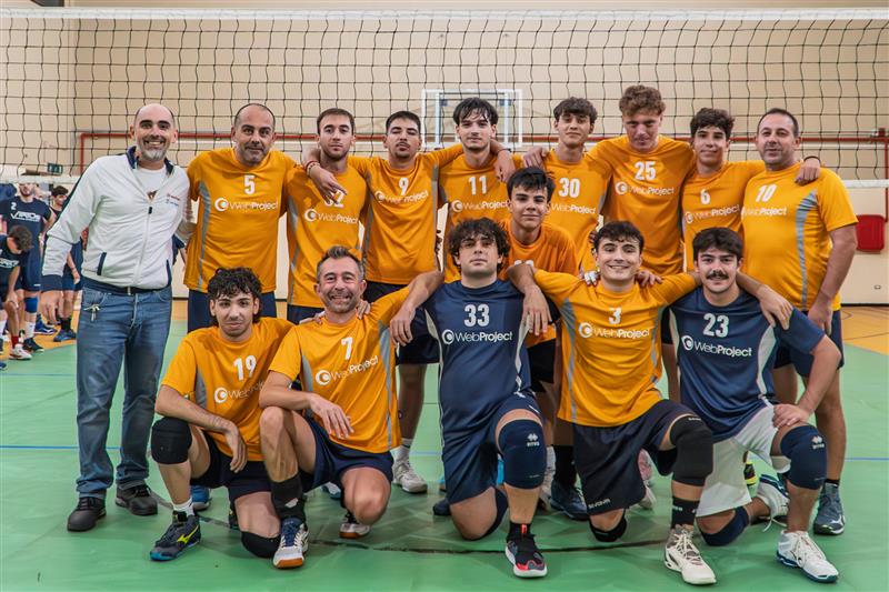 Grande prova di carattere della Webproject Sottorete: Vittoria in rimonta contro la Virtus nella prima gara del campionato di serie D di pallavolo