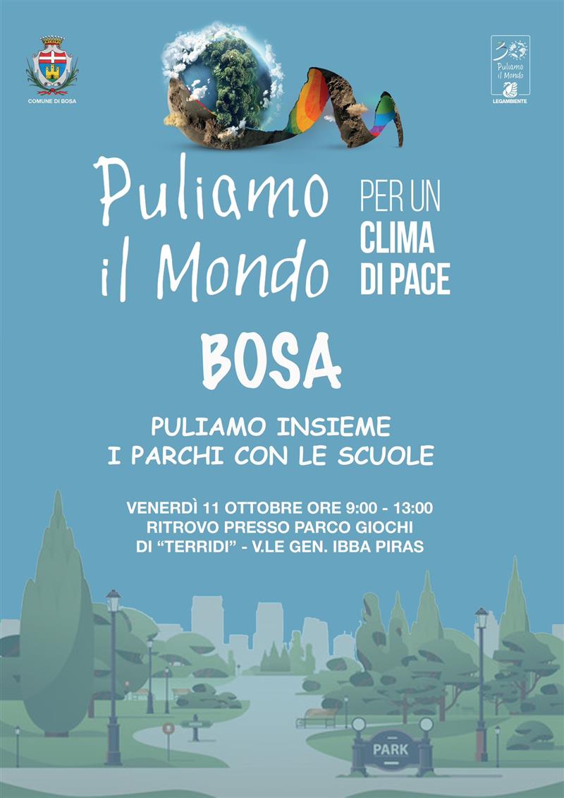 Gli alunni di Bosa protagonisti di “Puliamo il Mondo”: in azione nei parchi di Sa Molina-Terridi