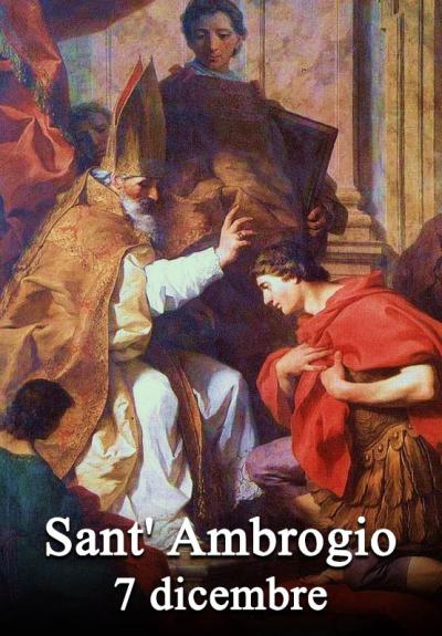 7 Dicembre: Sant'Ambrogio