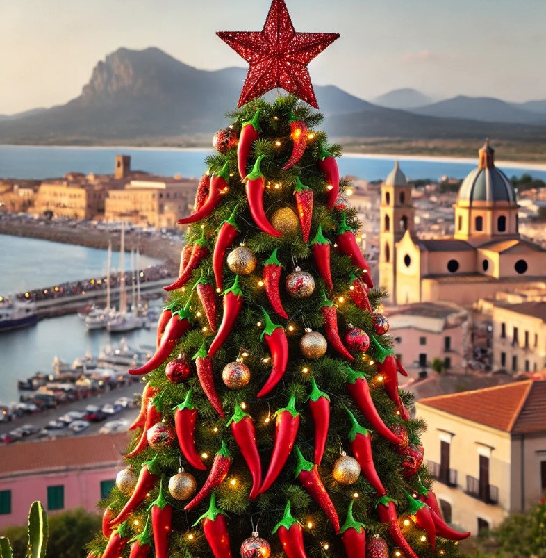 Alghero, tra palle rosse e balle quadrate: il grande spettacolo del Natale