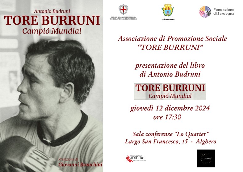 Un ritorno ai pugni d’oro di Alghero: la presentazione del libro su Tore Burruni