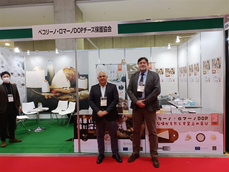 Il Pecorino Romano DOP conquista il Giappone: successo al Foodex di Tokyo