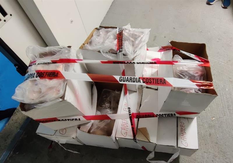 Peschereccio d’altura sanzionato a Golfo Aranci: sequestrati 157 kg di pescato non registrato