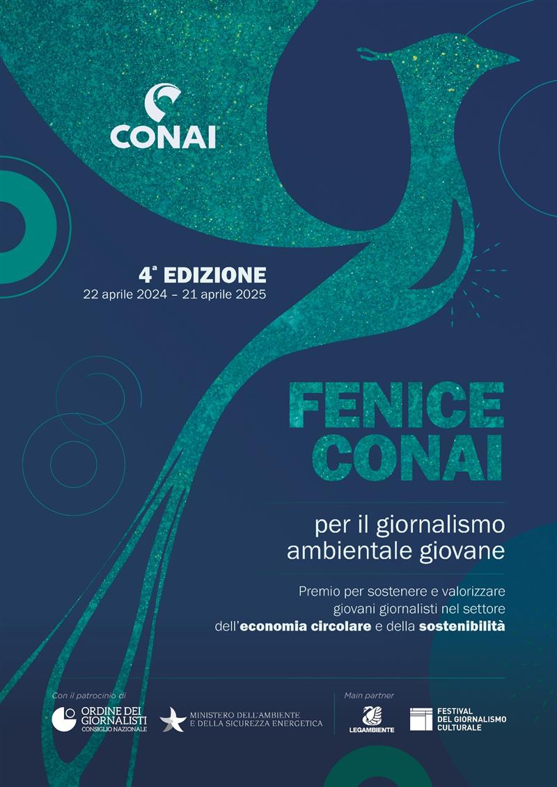 Fenice CONAI per il giornalismo ambientale giovane:  al via l’edizione 2025