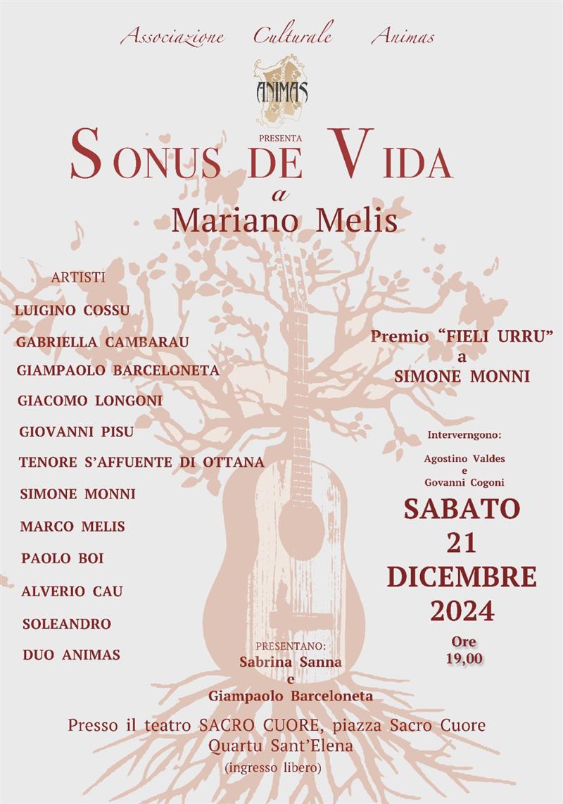 Sonus de Vida: un omaggio alla tradizione musicale di Mariano Melis