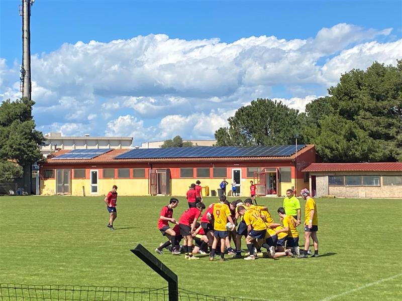 Amatori Rugby Alghero Under 18, tonfo a Capoterra: Toniolo duro con la squadra