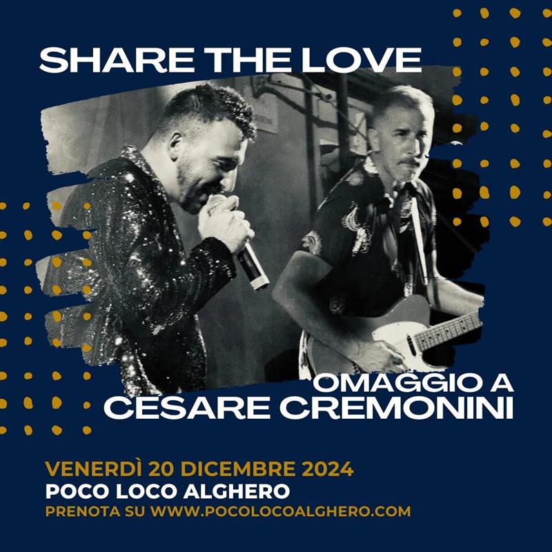 Alghero: al Poco Loco omaggio a Cesare Cremonini