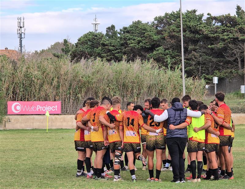 Amatori Rugby Alghero beffata sul finale: VII Torino si impone per 11-10