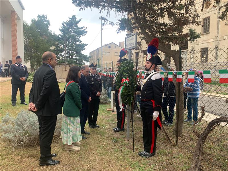 Arborea ricorda l'eroe Salvo D'Acquisto: 81° anniversario del sacrificio del Vice Brigadiere