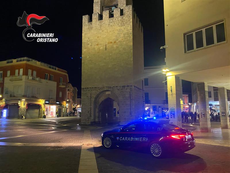 Carabinieri di Oristano: controlli intensificati nel fine settimana, arresti e denunce