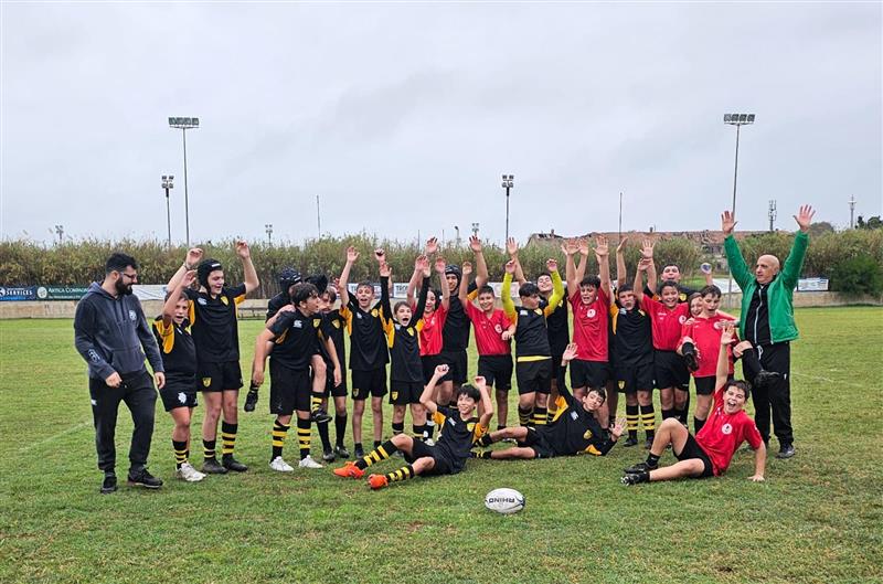 Domenica speciale per l'Under 14 dell'Amatori Alghero: Rugby, amicizia e crescita insieme