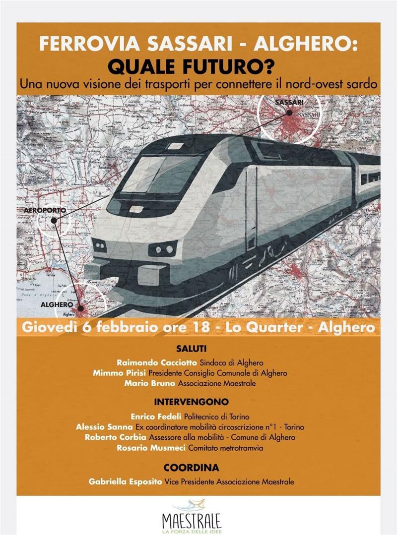 Quale futuro per la ferrovia Sassari-Alghero? Convegno a Lo Quarter