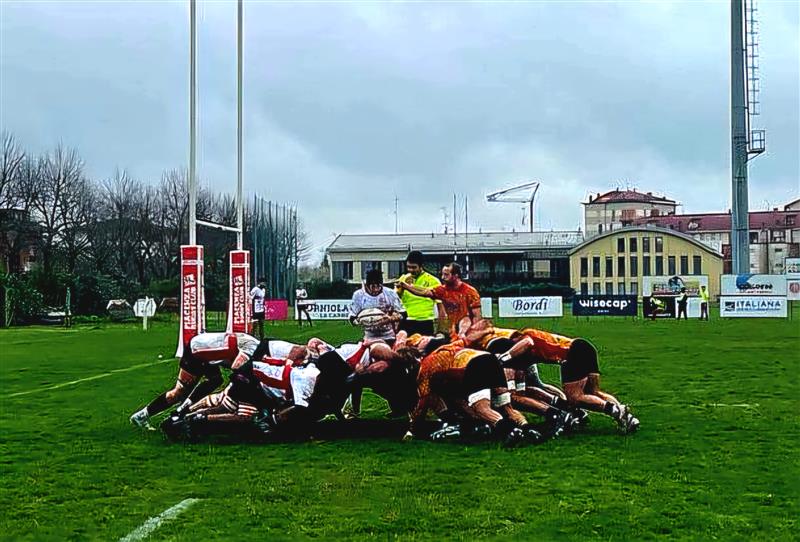 Amatori Rugby Alghero, brusca frenata a Piacenza: 28-12 il finale