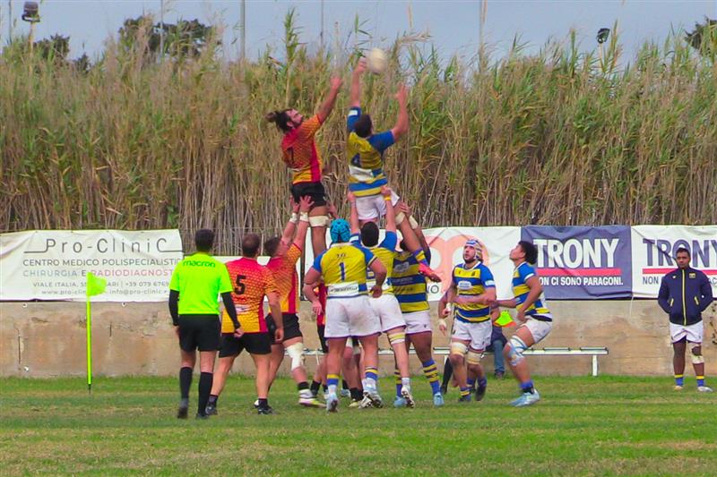 L'Amatori Rugby Alghero trionfa contro Parma Rugby 37-28