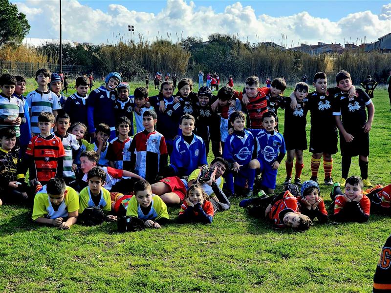 Amatori Rugby Alghero protagonista alla Festa del Rugby Sardegna: i giovani talenti brillano a Oristano