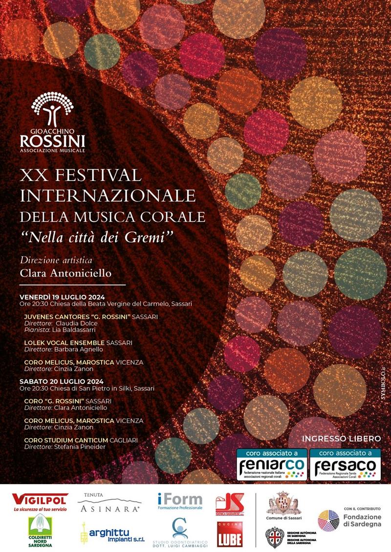 Sassari: XX Edizione Festival Internazionale di musica corale